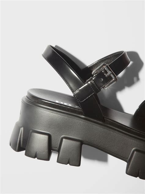 sandália da prada|prada platform sandals.